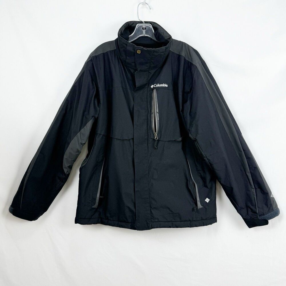 Columbia Omni-Tech Omni-Heat Insulated Jacket Black Men’s L Waterproof